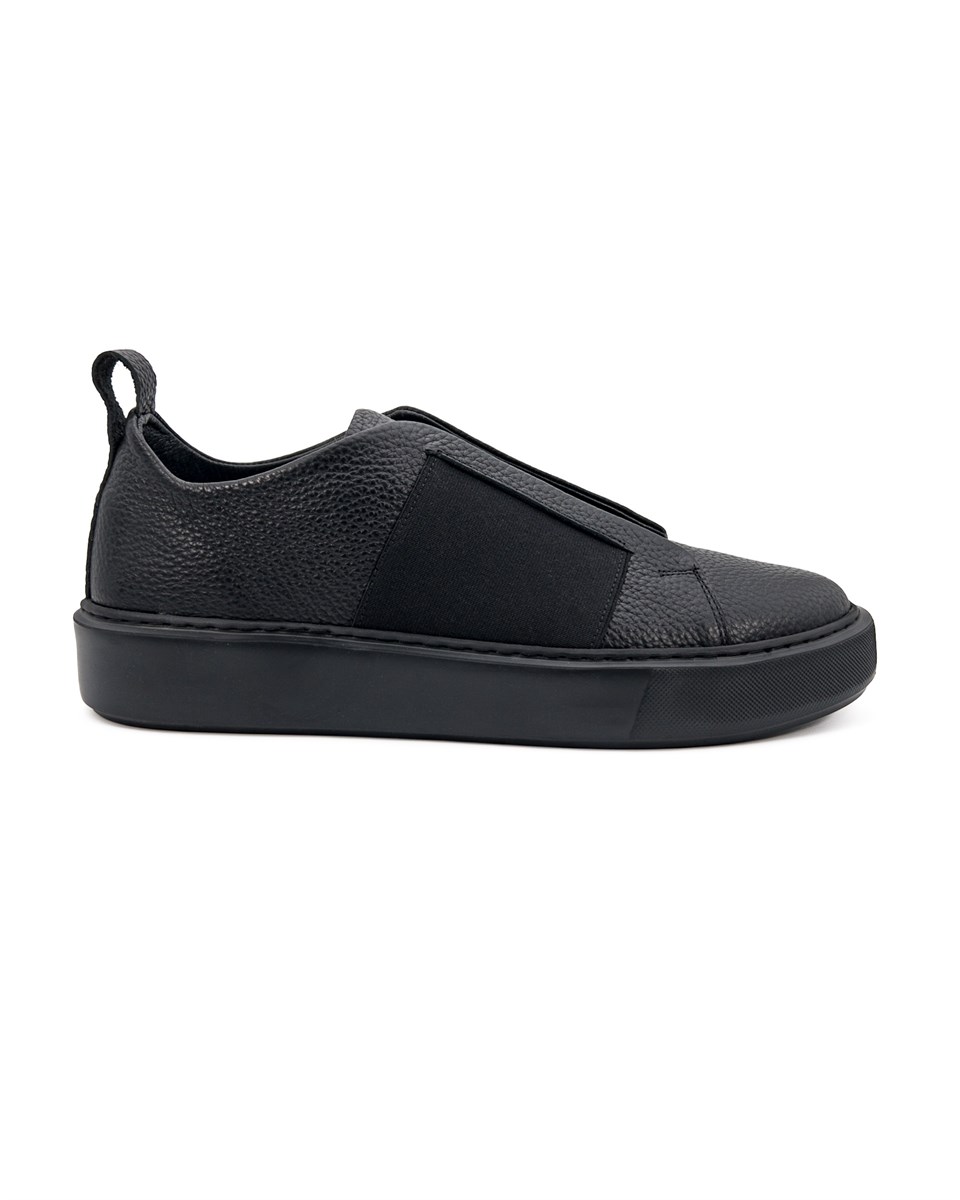 Shadow Siyah Hakiki Deri Siyah Taban Erkek Spor (Sneaker) Ayakkabı